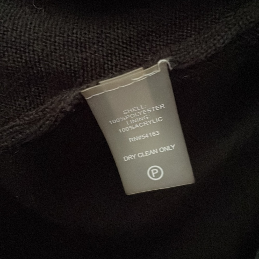 Calvin Klein Faux Fur crop jacket NWOT - Picture 6 of 8